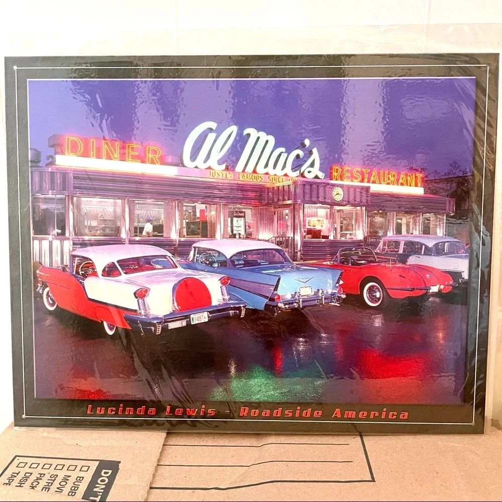 NEW Al Mac’s Diner Restaurant Metal Sign
